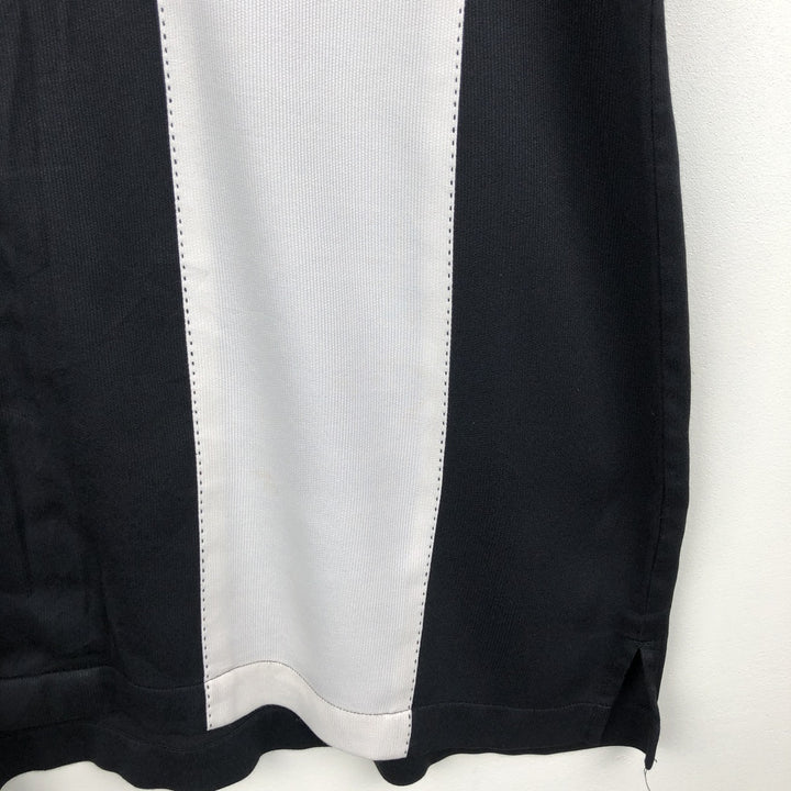 GEORGE Open Collar Short Sleeve Two-Tone Shirt, Boxy Shirt, Men's Size L (approx.) Rayon black type Vintage Second Hand