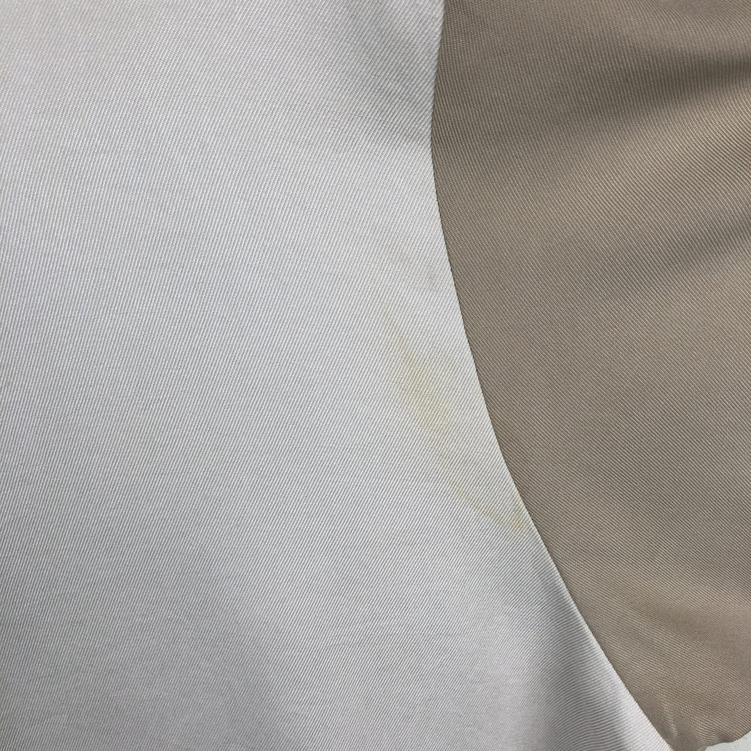 90'S Nat Nast Open Collar Short Sleeve Two-Tone Shirt Box Shirt Men's Size L (Equivalent) Vintage silk Beige type Vintage Second Hand