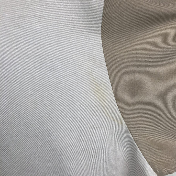 90'S Nat Nast Open Collar Short Sleeve Two-Tone Shirt Box Shirt Men's Size L (Equivalent) Vintage silk Beige type Vintage Second Hand