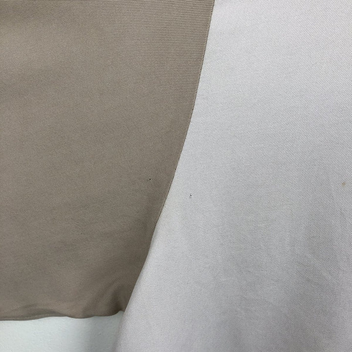 90'S Nat Nast Open Collar Short Sleeve Two-Tone Shirt Box Shirt Men's Size L (Equivalent) Vintage silk Beige type Vintage Second Hand