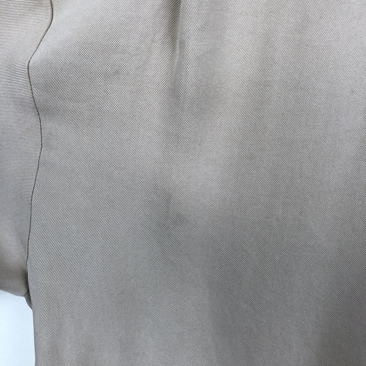 90'S Nat Nast Open Collar Short Sleeve Two-Tone Shirt Box Shirt Men's Size L (Equivalent) Vintage silk Beige type Vintage Second Hand