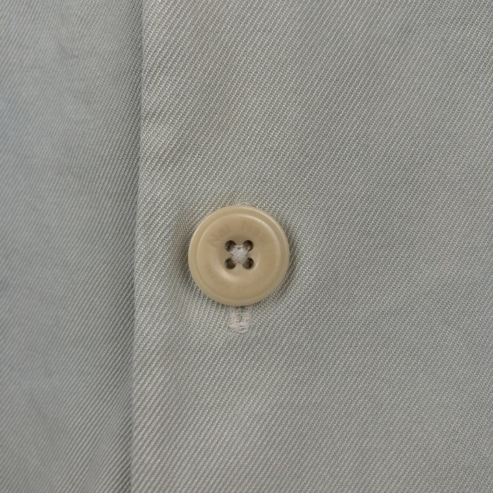90s-00'S Nat Nast Short-Sleeve Two-Tone Open-Collar Silk Shirt, Boxy Shirt, Men's XL Equivalent, Vintage silk black type Vintage Second Hand