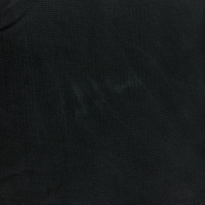 Perry Ellis PERRY ELLIS Short Sleeve Open Collar Silk Shirt Box Shirt Men's M silk black type Vintage Second Hand