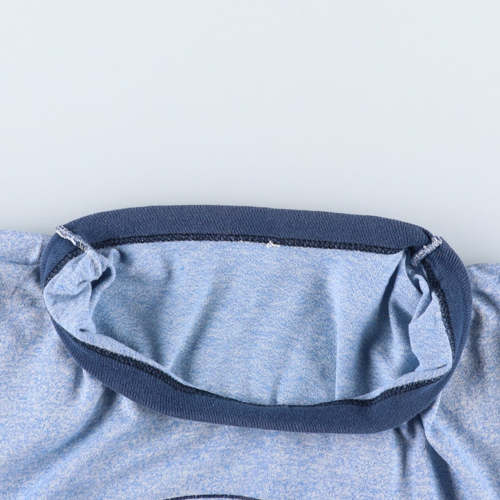 American Civil War Ringer T-shirt, Men's Size M (Equivalent), Vintage unclear blue type Vintage Second Hand