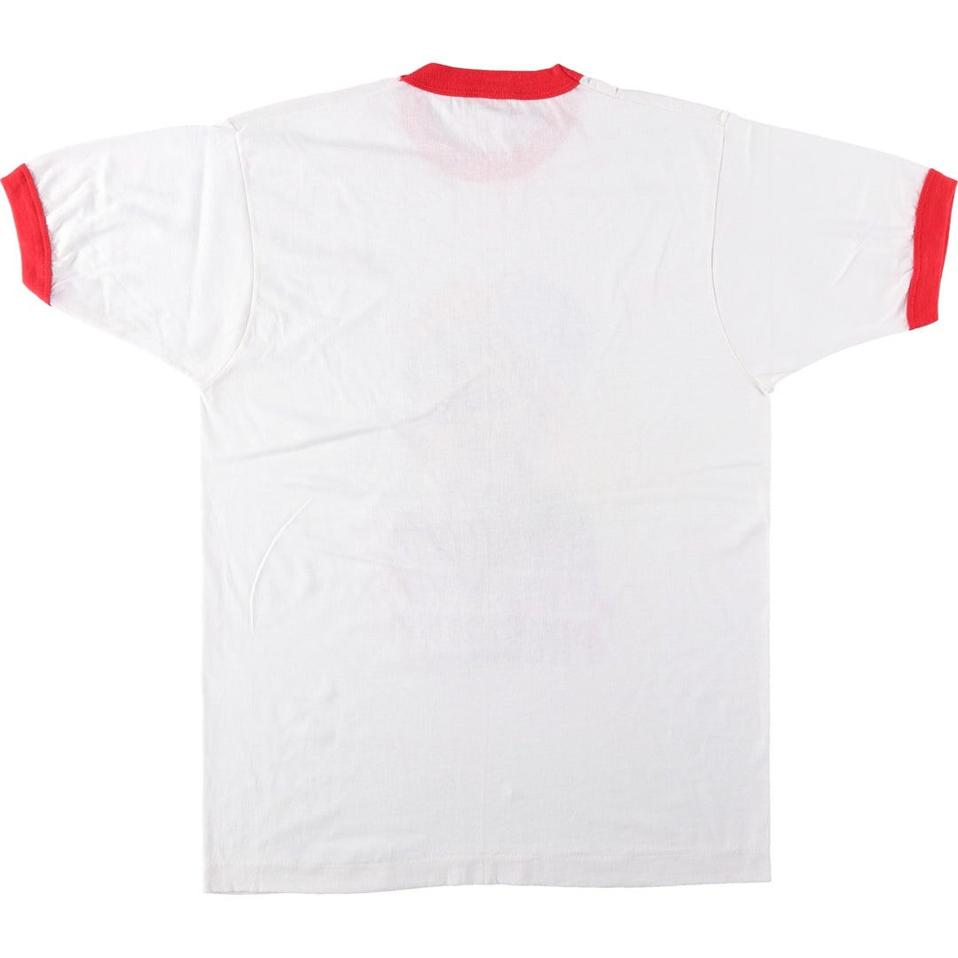 OLIVER NORTH Ringer T-Shirt, Made in USA, Men's XL (approx.), Vintage. cotton white type Vintage Second Hand