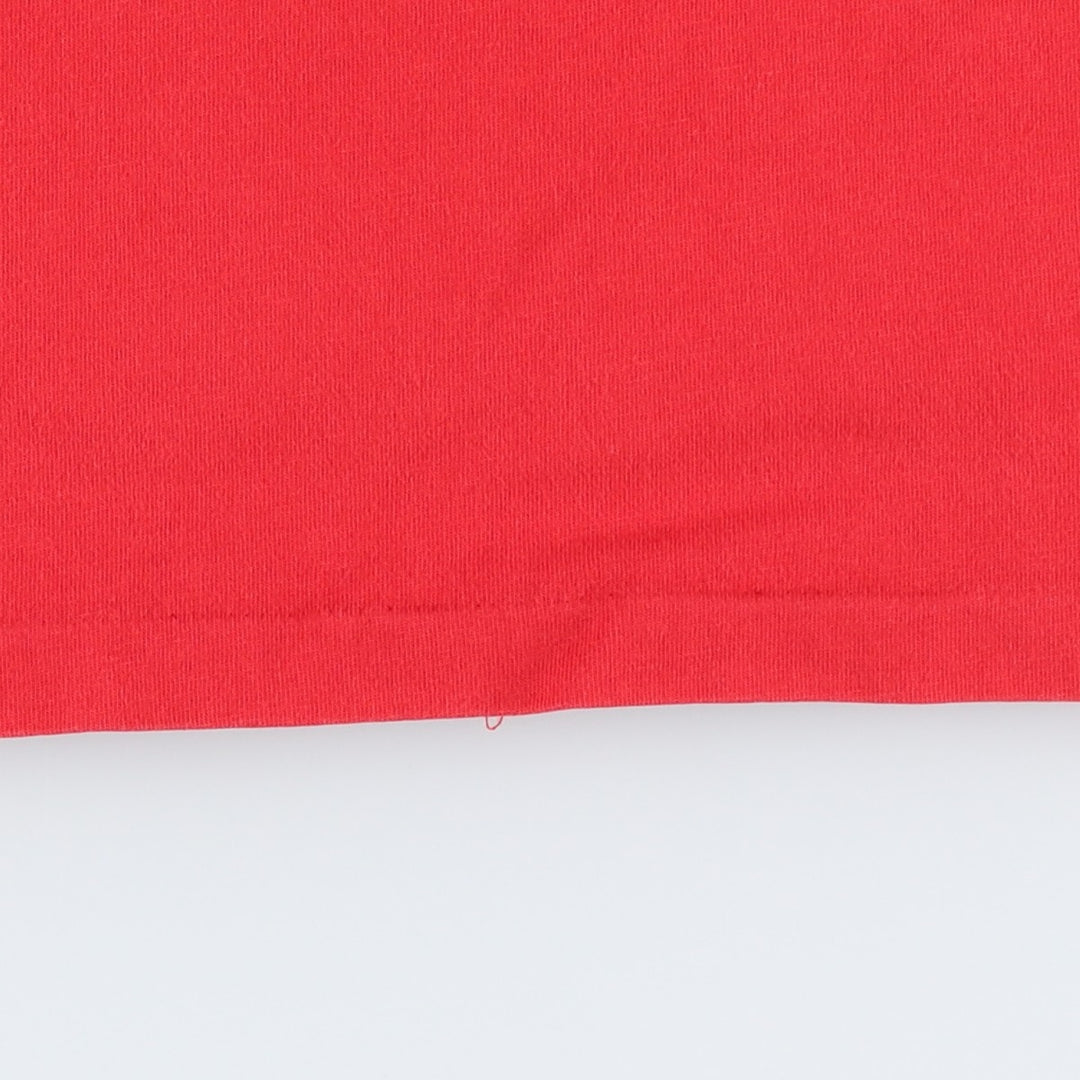 Ralph Lauren POLO RALPH LAUREN American flag pattern ringer t-shirt, women's size M (approx.) cotton red type Vintage Second Hand