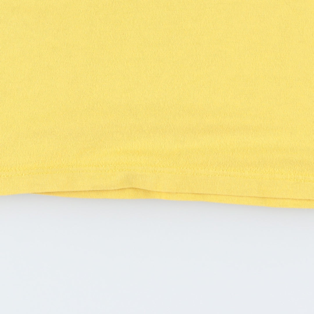 2000'S Nike Ringer T-shirt, Men's Size L cotton yellow type Vintage Second Hand