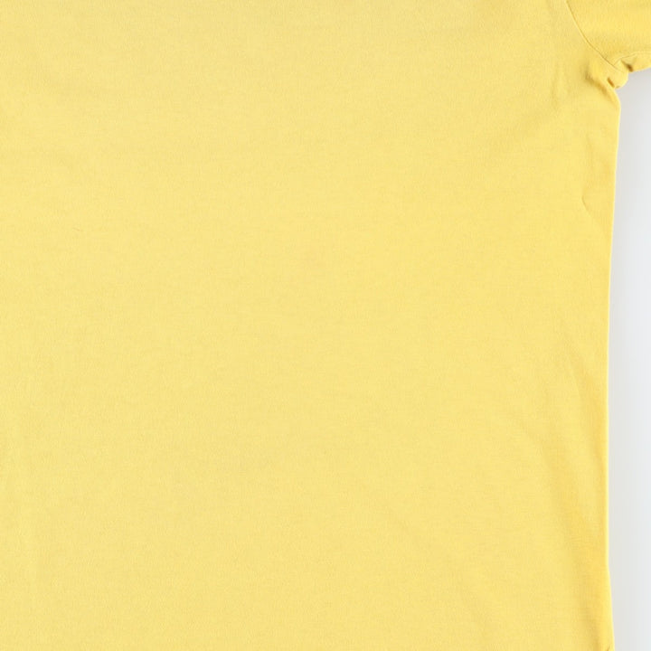 2000'S Nike Ringer T-shirt, Men's Size L cotton yellow type Vintage Second Hand
