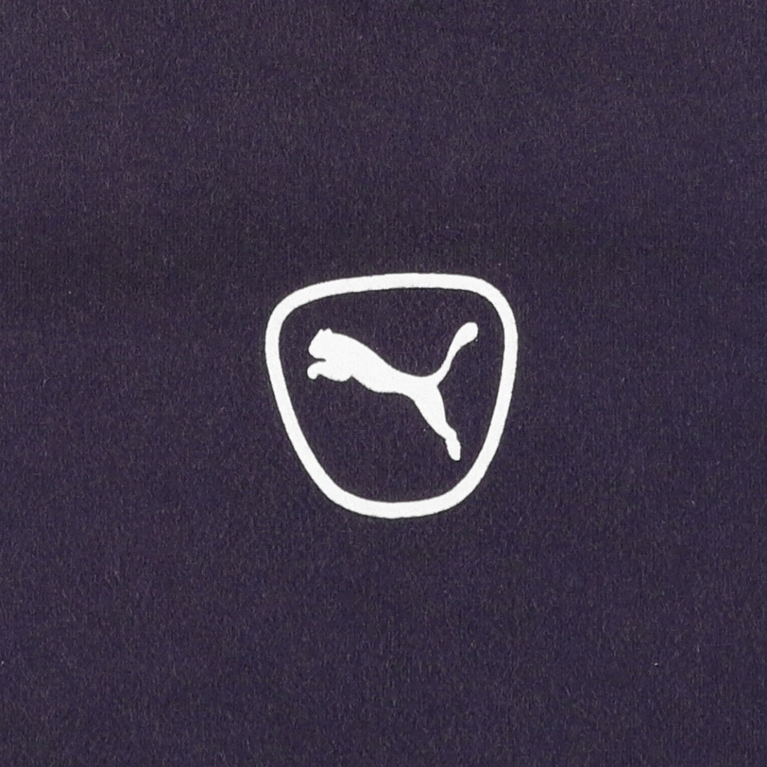 90s-00'S Puma Center Logo Ringer T-Shirt, Men's Size M (approx.), Vintage cotton navy blue type Vintage Second Hand