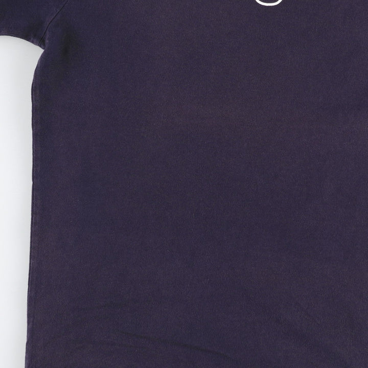 90s-00'S Puma Center Logo Ringer T-Shirt, Men's Size M (approx.), Vintage cotton navy blue type Vintage Second Hand