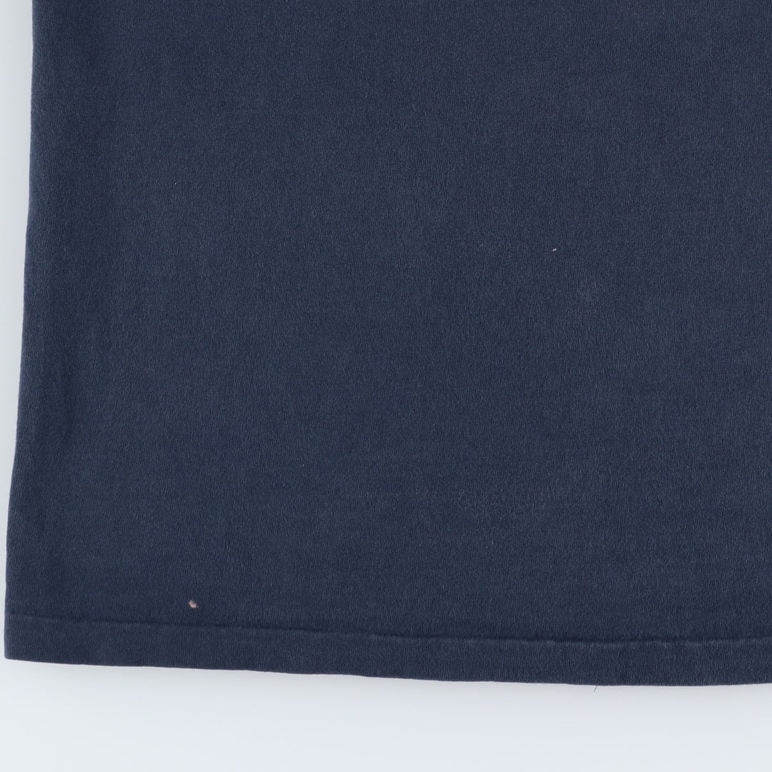 2000'S Frog Pattern Animal T-Shirt, Men's XL (approx.) unclear navy blue type Vintage Second Hand