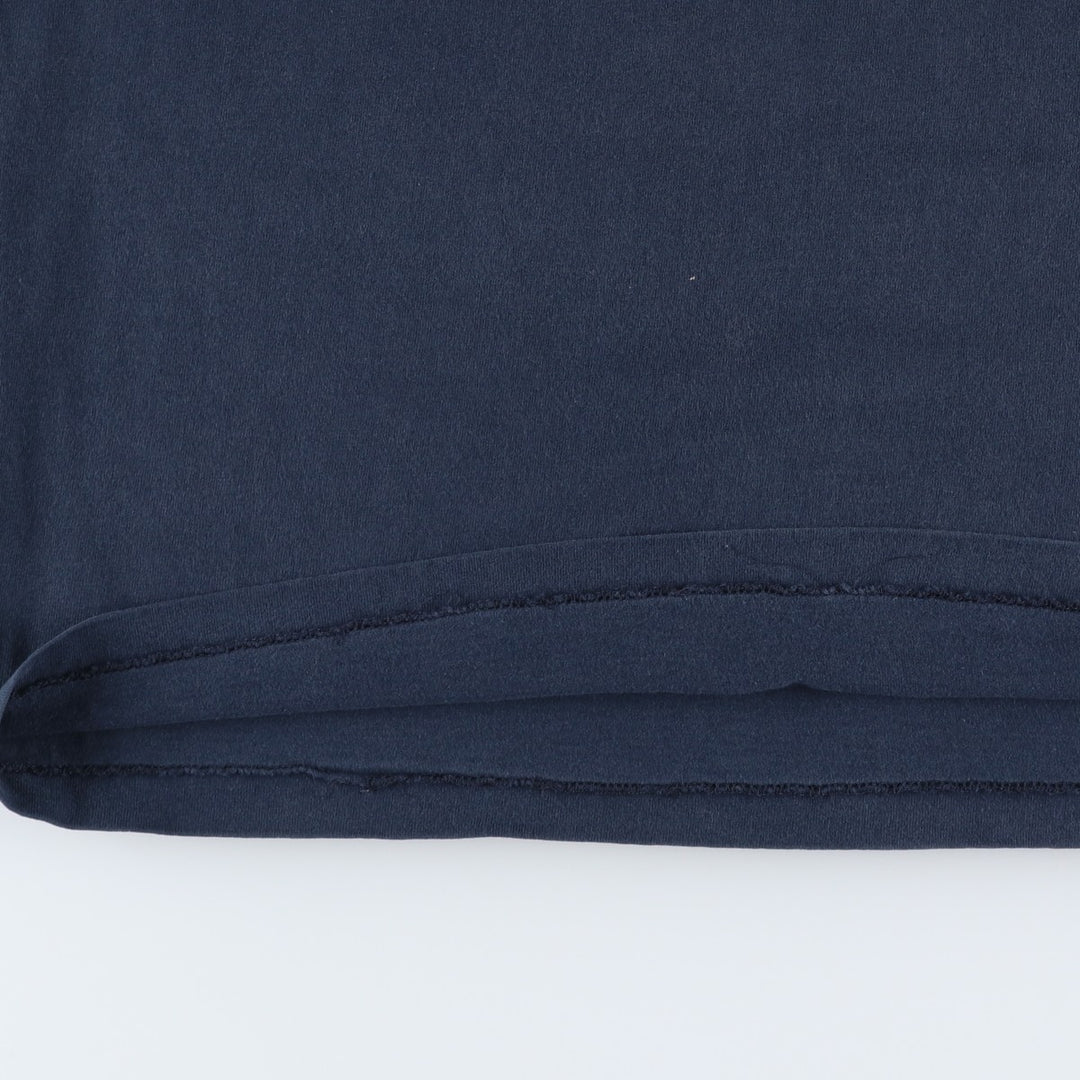 2000'S Frog Pattern Animal T-Shirt, Men's XL (approx.) unclear navy blue type Vintage Second Hand