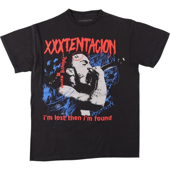 XXXTENTACION XXXTentacion Rap T-Shirt, Men's Size M (equivalent) cotton black type Vintage Second Hand