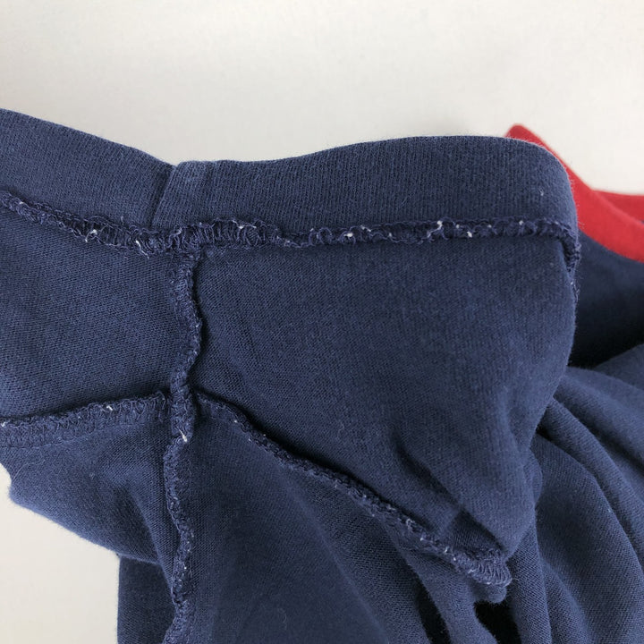 Ralph Lauren POLO RALPH LAUREN CLASSIC FIT short-sleeved logo T-shirt, men's size L cotton navy blue type Vintage Second Hand