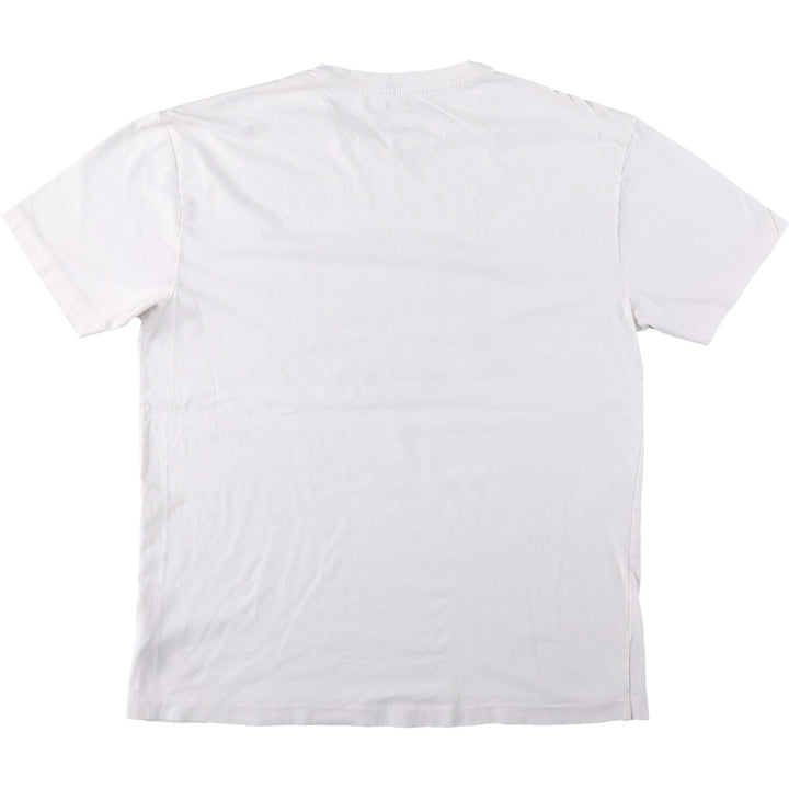 Ralph Lauren POLO RALPH LAUREN CLASSIC FIT Short-Sleeve Logo T-Shirt, Men's Size S (approx.) cotton white type Vintage Second Hand