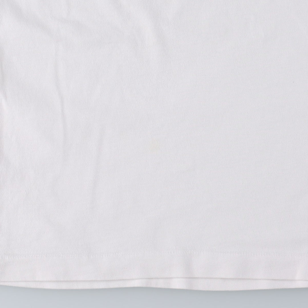 Ralph Lauren POLO RALPH LAUREN CLASSIC FIT Short-Sleeve Logo T-Shirt, Men's Size S (approx.) cotton white type Vintage Second Hand