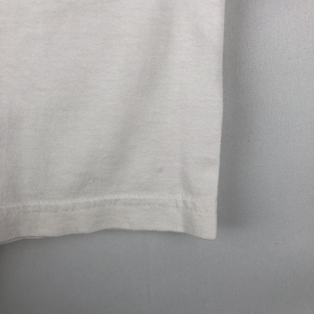 Ralph Lauren POLO by Ralph Lauren short sleeve one point logo T-shirt men's L size cotton white type Vintage Second Hand