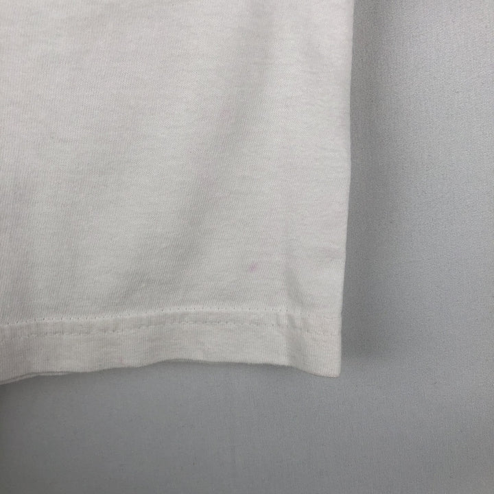 Ralph Lauren POLO by Ralph Lauren short sleeve one point logo T-shirt men's L size cotton white type Vintage Second Hand