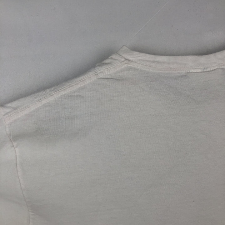 Ralph Lauren POLO by Ralph Lauren short sleeve one point logo T-shirt men's L size cotton white type Vintage Second Hand