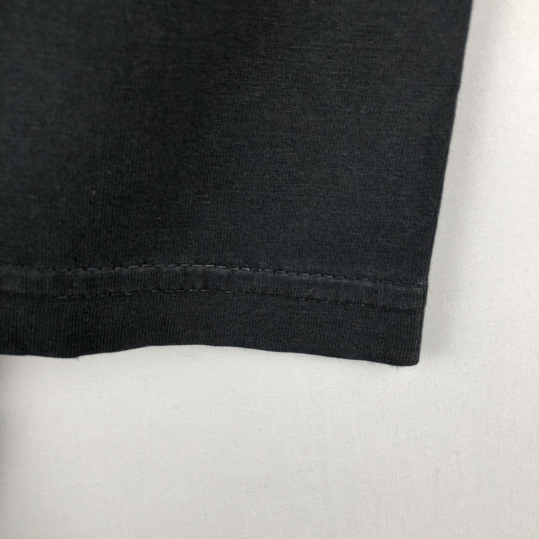 Ralph Lauren POLO by Ralph Lauren short sleeve one point logo T-shirt men's M size cotton black type Vintage Second Hand