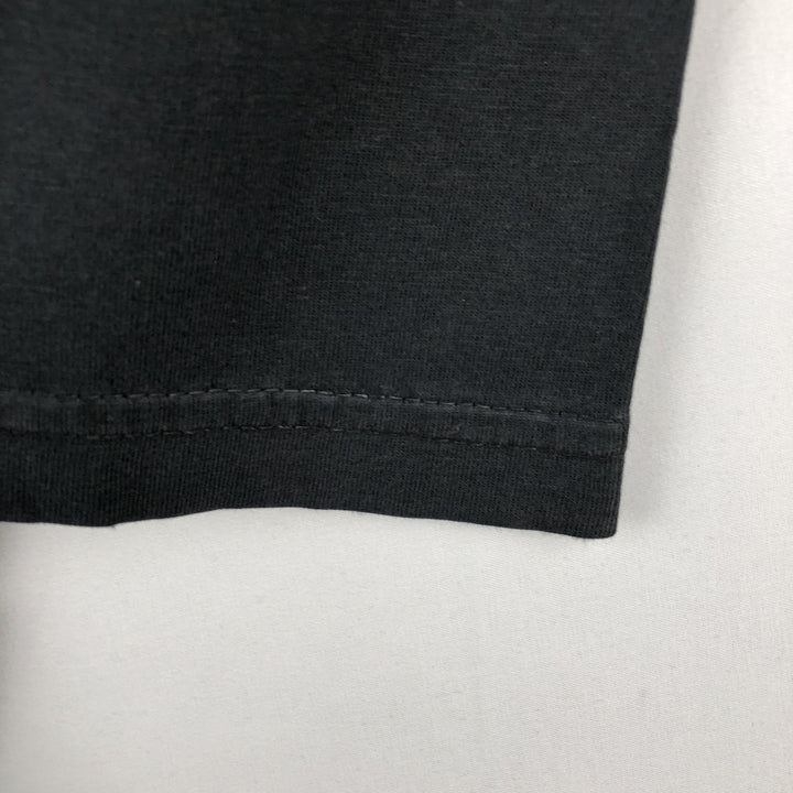 Ralph Lauren POLO by Ralph Lauren short sleeve one point logo T-shirt men's M size cotton black type Vintage Second Hand
