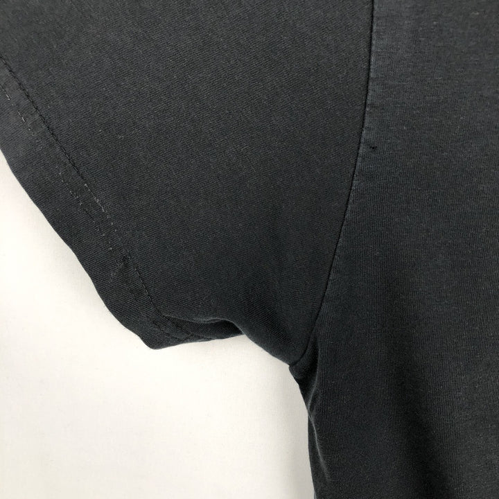 Ralph Lauren POLO by Ralph Lauren short sleeve one point logo T-shirt men's M size cotton black type Vintage Second Hand