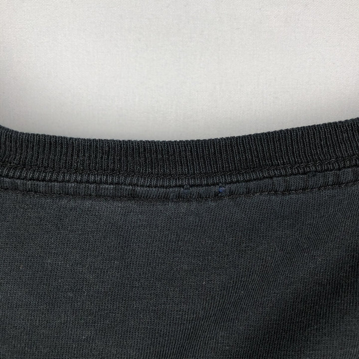 Ralph Lauren POLO by Ralph Lauren short sleeve one point logo T-shirt men's M size cotton black type Vintage Second Hand