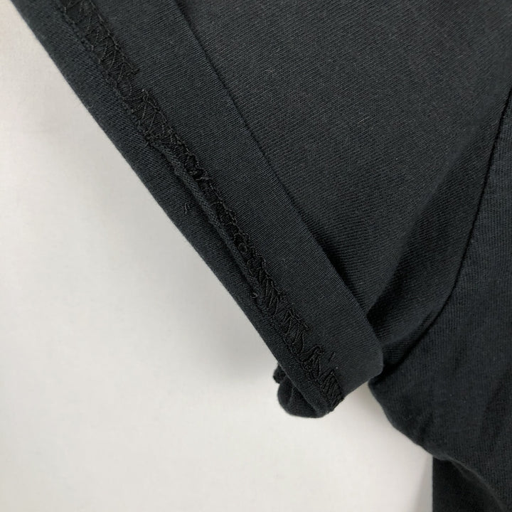 Ralph Lauren POLO by Ralph Lauren short sleeve one point logo T-shirt men's M size cotton black type Vintage Second Hand