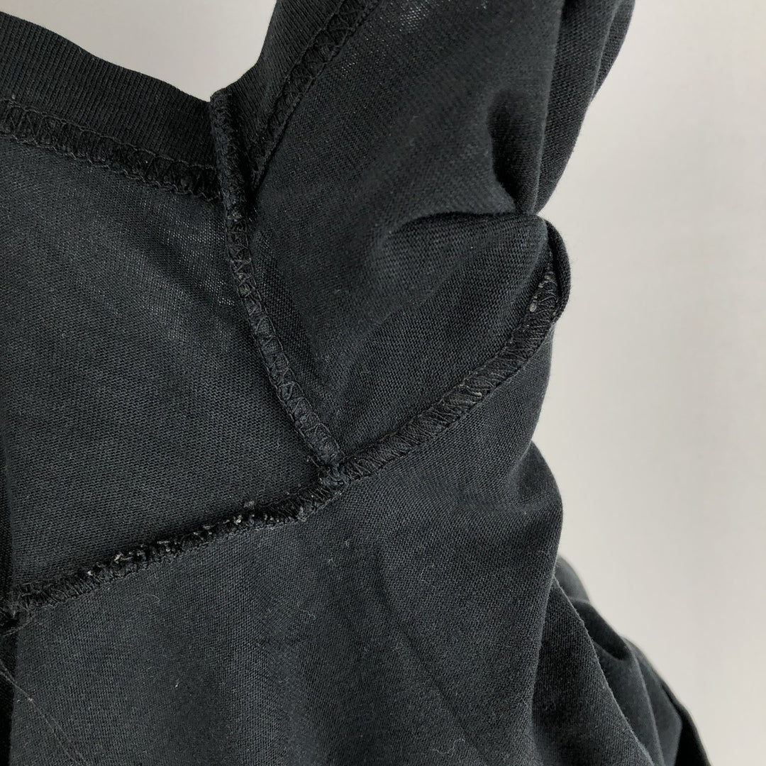 Ralph Lauren POLO by Ralph Lauren short sleeve one point logo T-shirt men's M size cotton black type Vintage Second Hand