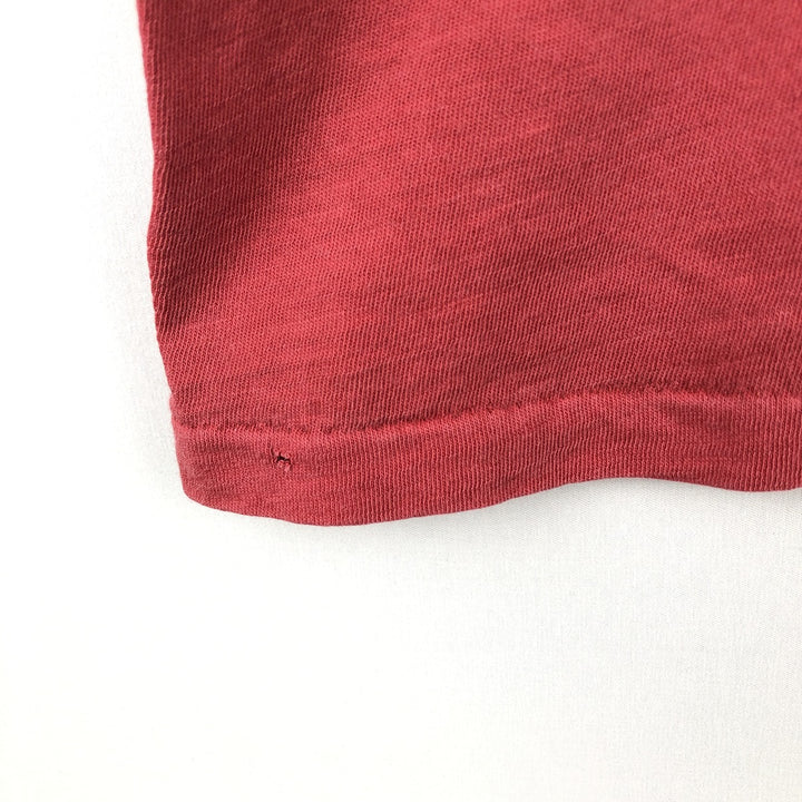 Ralph Lauren POLO by Ralph Lauren short sleeve printed T-shirt, men's size M cotton red type Vintage Second Hand