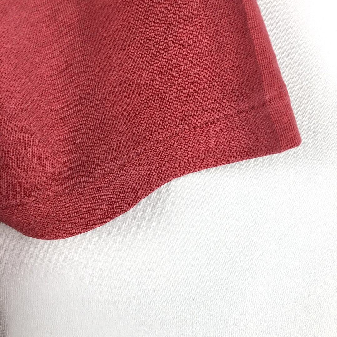 Ralph Lauren POLO by Ralph Lauren short sleeve printed T-shirt, men's size M cotton red type Vintage Second Hand