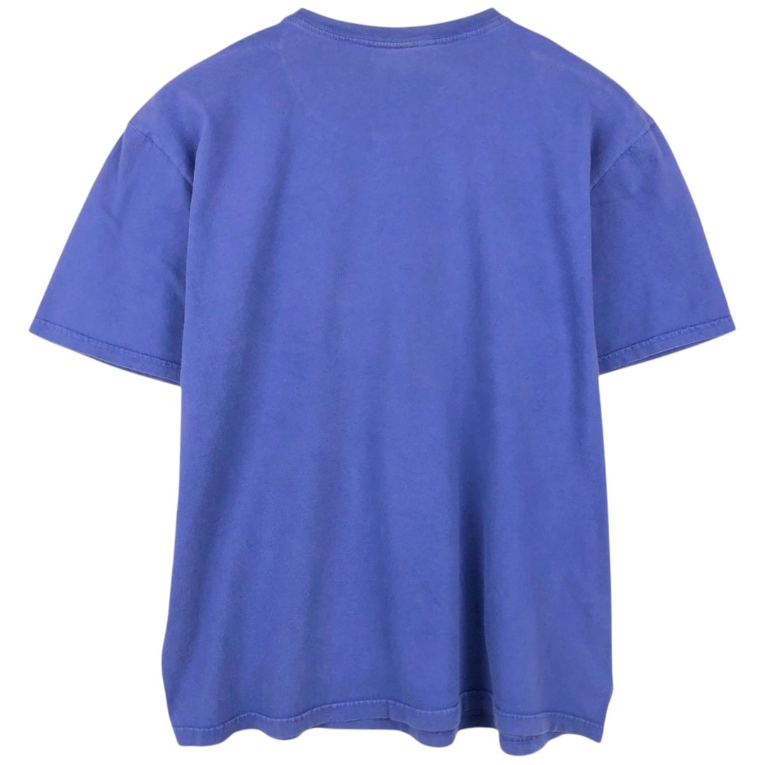 Ralph Lauren POLO by Ralph Lauren CUSTOM FIT Short-Sleeve Logo T-Shirt, Men's Size L (approx.) cotton blue type Vintage Second Hand