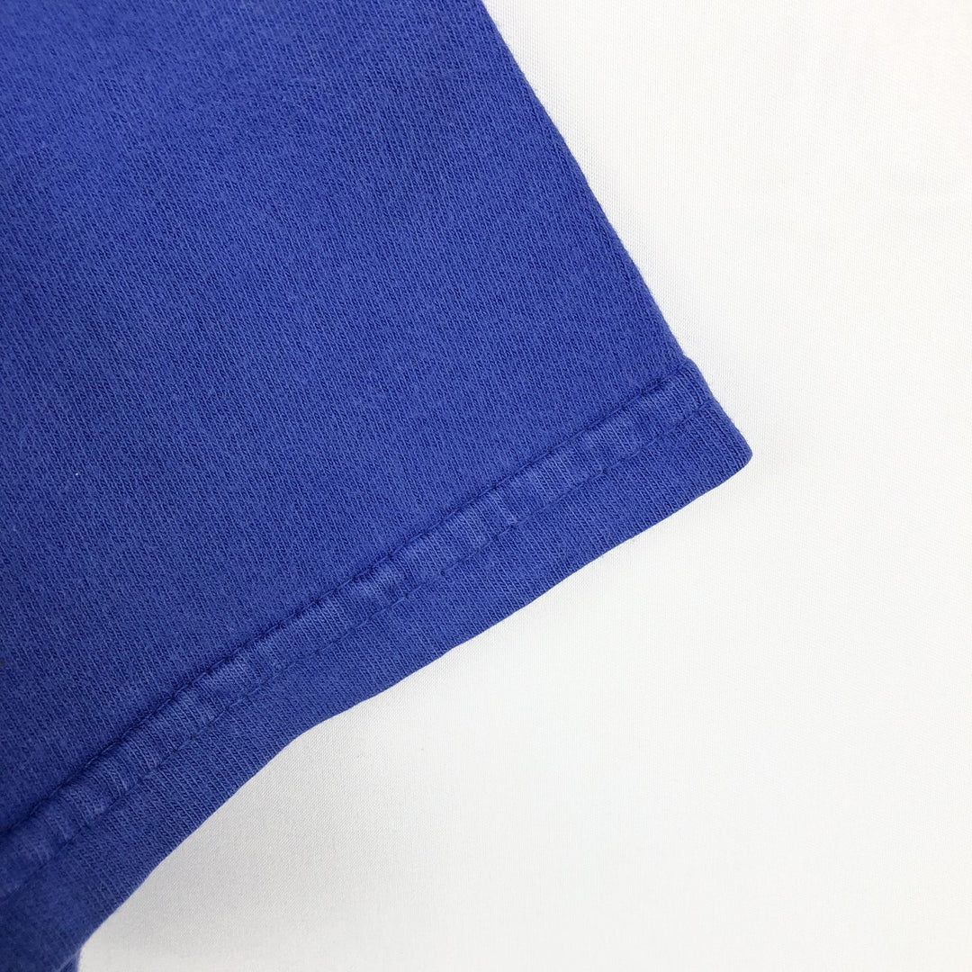 Ralph Lauren POLO by Ralph Lauren CUSTOM FIT Short-Sleeve Logo T-Shirt, Men's Size L (approx.) cotton blue type Vintage Second Hand