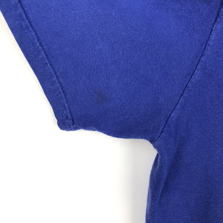 Ralph Lauren POLO by Ralph Lauren CUSTOM FIT Short-Sleeve Logo T-Shirt, Men's Size L (approx.) cotton blue type Vintage Second Hand
