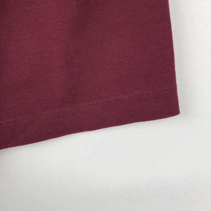 Ralph Lauren POLO by Ralph Lauren Short-Sleeve T-Shirt with One-Point Logo Pocket, Men's Size XL (approx.) cotton red type reddish brown Vintage Second Hand