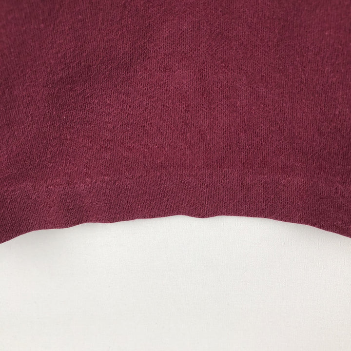 Ralph Lauren POLO by Ralph Lauren short sleeve one point logo T-shirt men's L size cotton Red type red-purple Vintage Second Hand