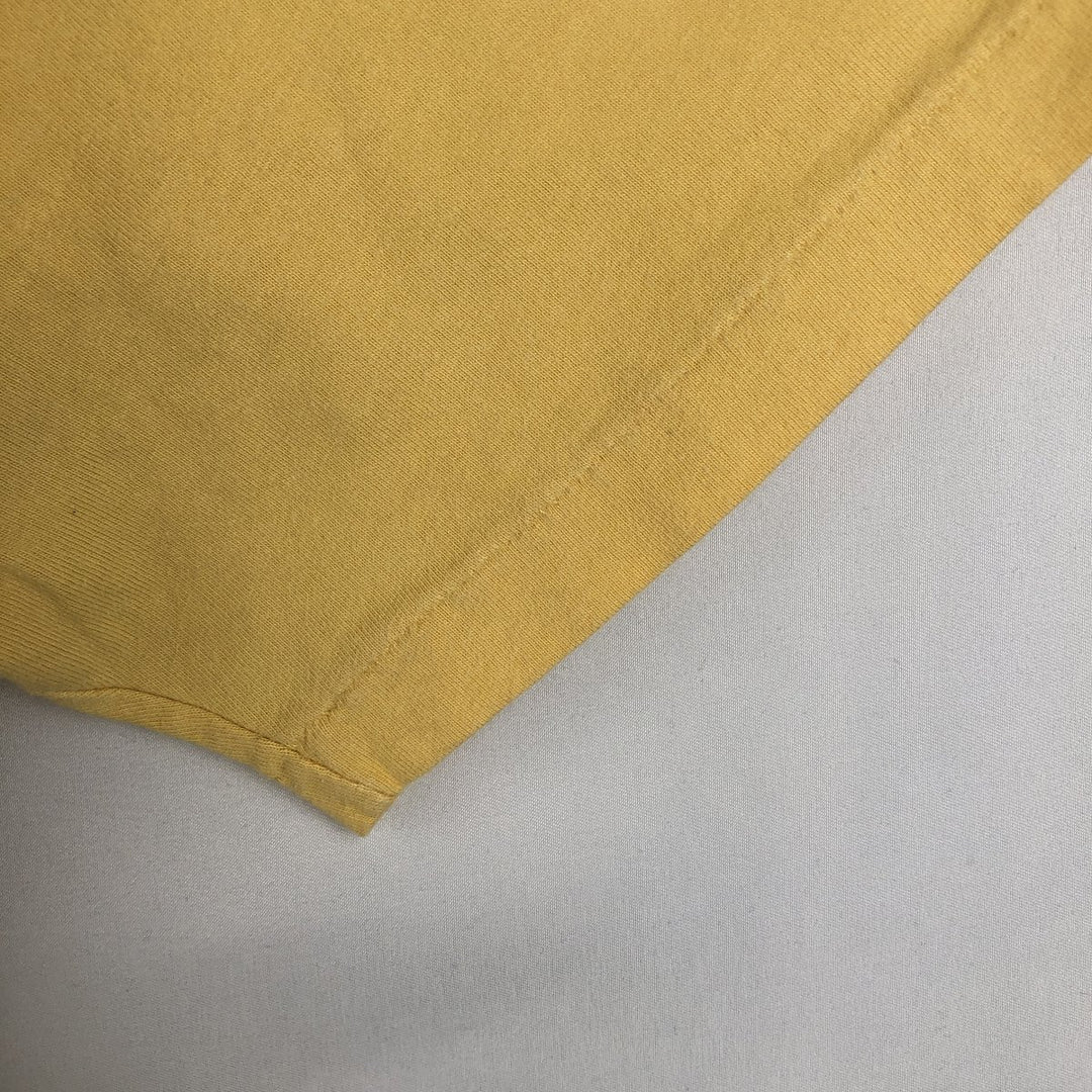Ralph Lauren POLO by Ralph Lauren short sleeve one point logo T-shirt men's M size cotton yellow type Vintage Second Hand