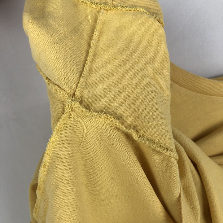 Ralph Lauren POLO by Ralph Lauren short sleeve one point logo T-shirt men's M size cotton yellow type Vintage Second Hand