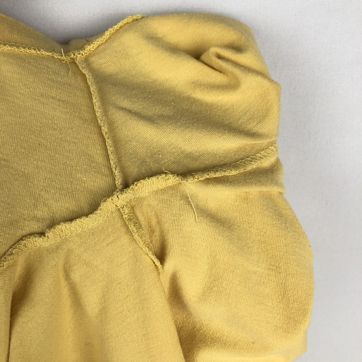 Ralph Lauren POLO by Ralph Lauren short sleeve one point logo T-shirt men's M size cotton yellow type Vintage Second Hand