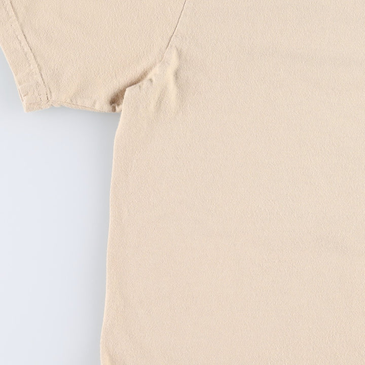 Ralph Lauren POLO by Ralph Lauren short sleeve printed T-shirt, men's size M cotton Beige type Vintage Second Hand
