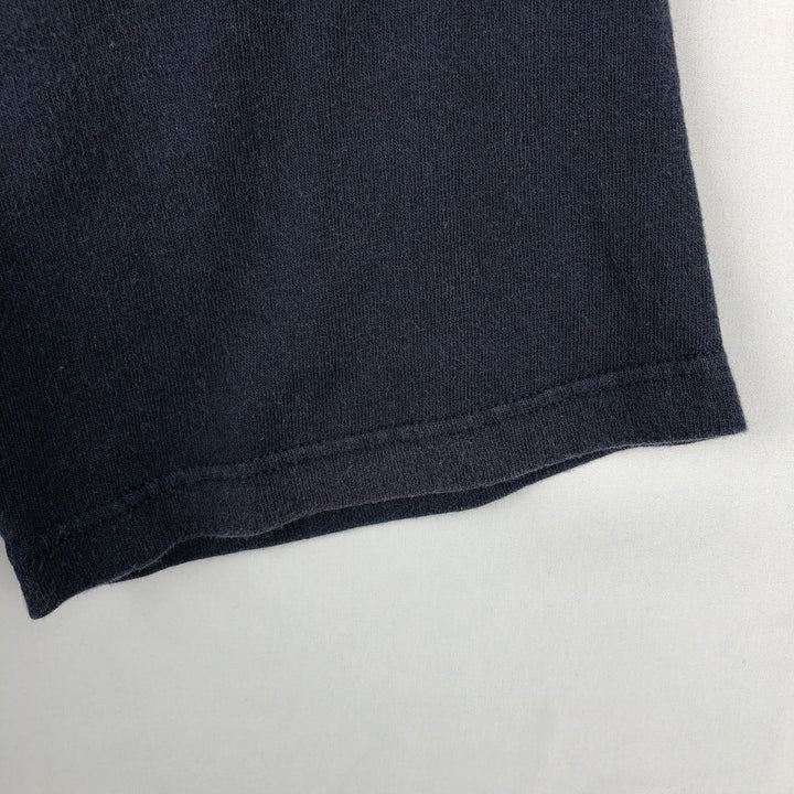 Ralph Lauren CHAPS Short-Sleeve Logo T-Shirt, Made in USA, Men's Size L (approx.) cotton navy blue type Vintage Second Hand