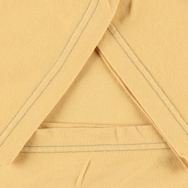 Ralph Lauren CHAPS pique short-sleeved V-neck T-shirt, men's size L (approx.) cotton yellow type Vintage Second Hand