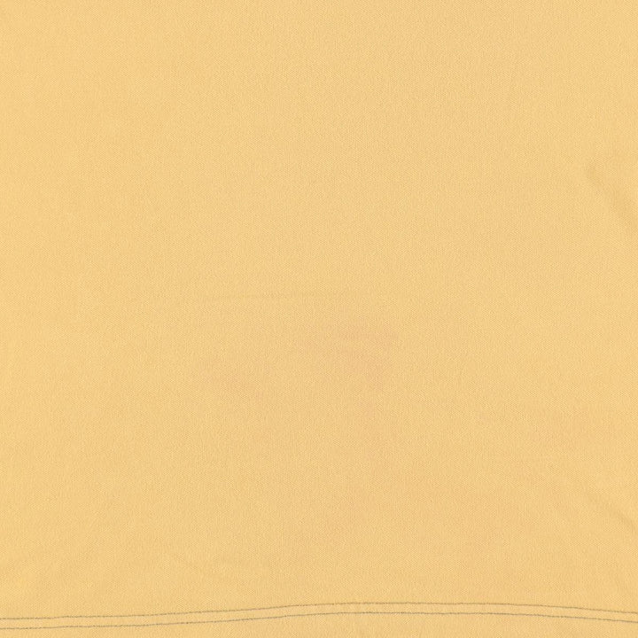 Ralph Lauren CHAPS pique short-sleeved V-neck T-shirt, men's size L (approx.) cotton yellow type Vintage Second Hand
