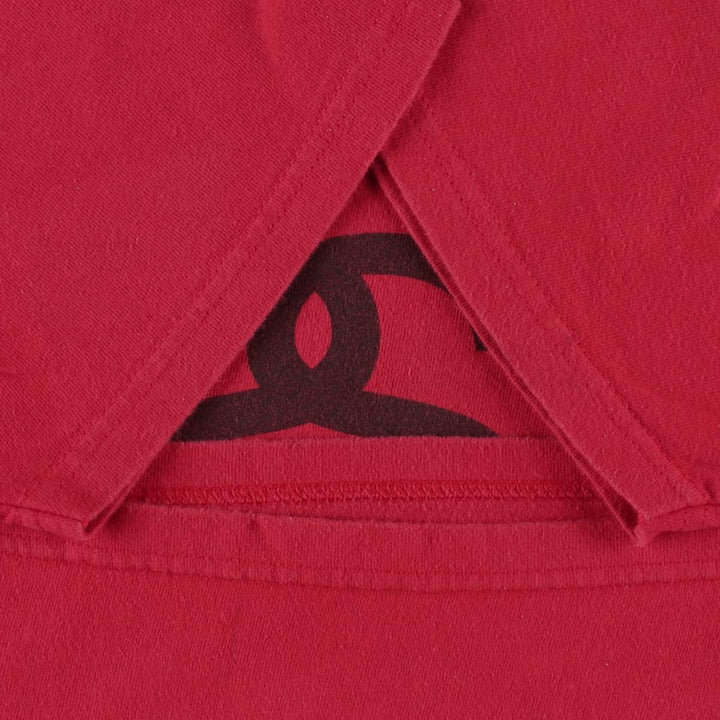 STUSSY surf skate T-shirt, size S for men cotton red type Vintage Second Hand