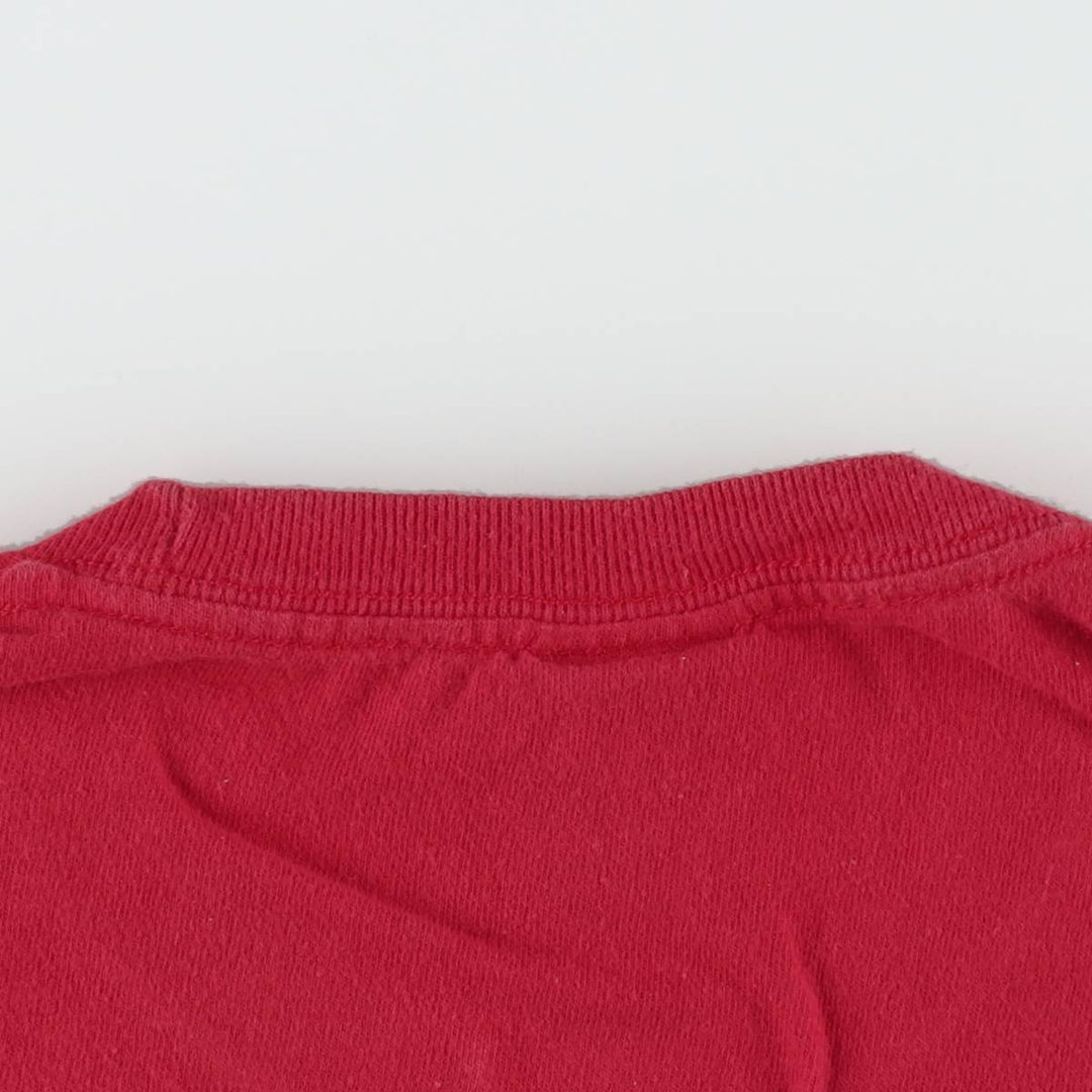 STUSSY surf skate T-shirt, size S for men cotton red type Vintage Second Hand