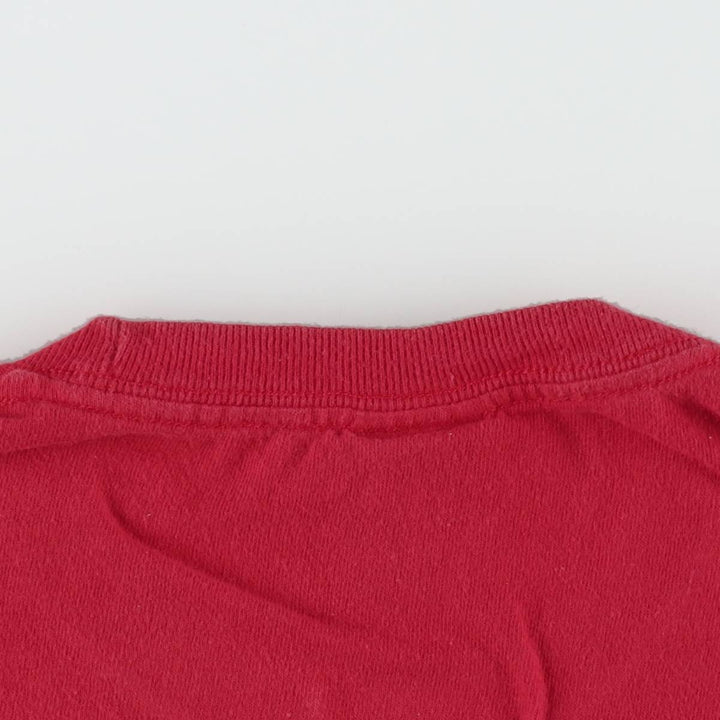 STUSSY surf skate T-shirt, size S for men cotton red type Vintage Second Hand