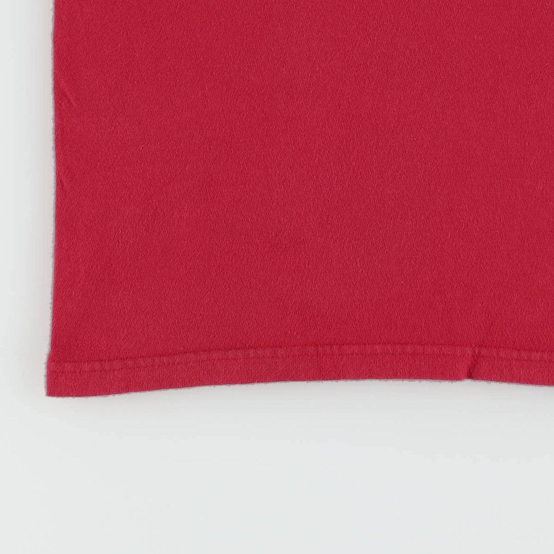 STUSSY surf skate T-shirt, size S for men cotton red type Vintage Second Hand