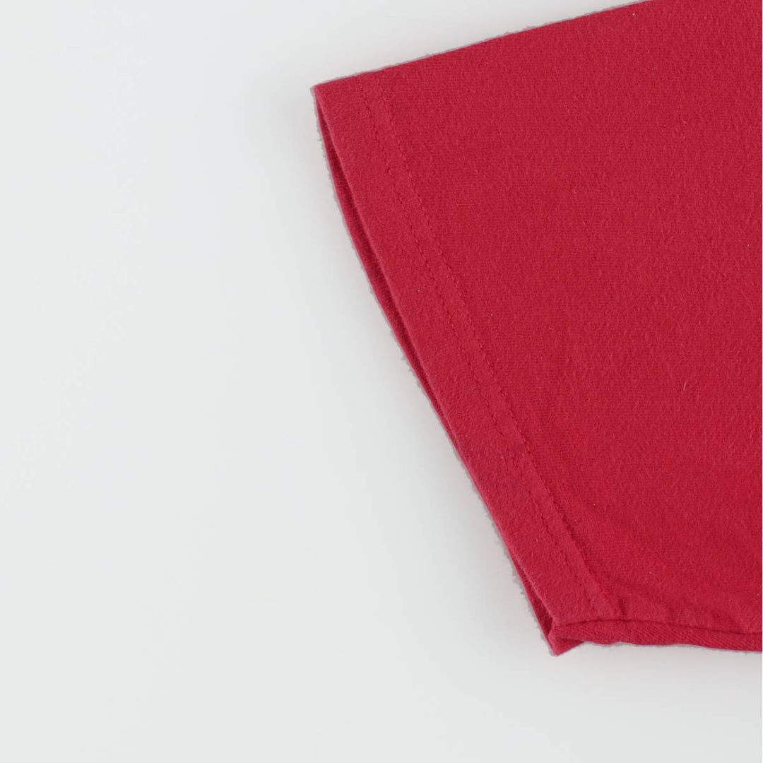 STUSSY surf skate T-shirt, size S for men cotton red type Vintage Second Hand