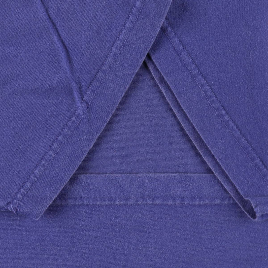 Ralph Lauren CHAPS Short-Sleeve T-Shirt with One-Point Logo Pocket, Men's Size L (approx.) cotton blue type Vintage Second Hand