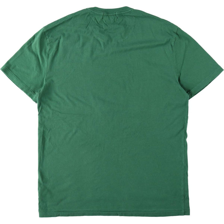 Ralph Lauren POLO RALPH LAUREN CLASSIC FIT Polo Bear Short-Sleeve Printed T-Shirt (Men's Size M) cotton green type Vintage Second Hand